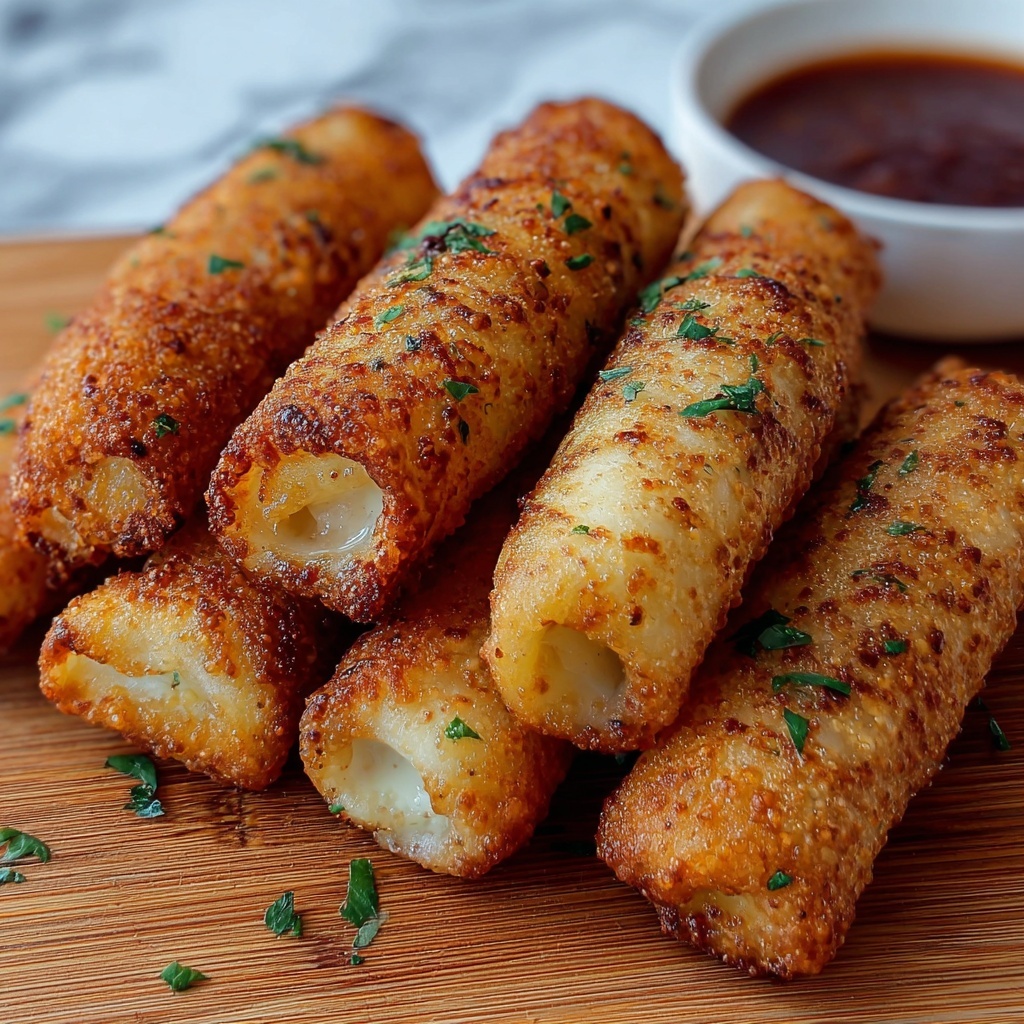 Crispy Homemade Mozzarella: The Best Indulgent Snack Experience Recipe - Recipe Image