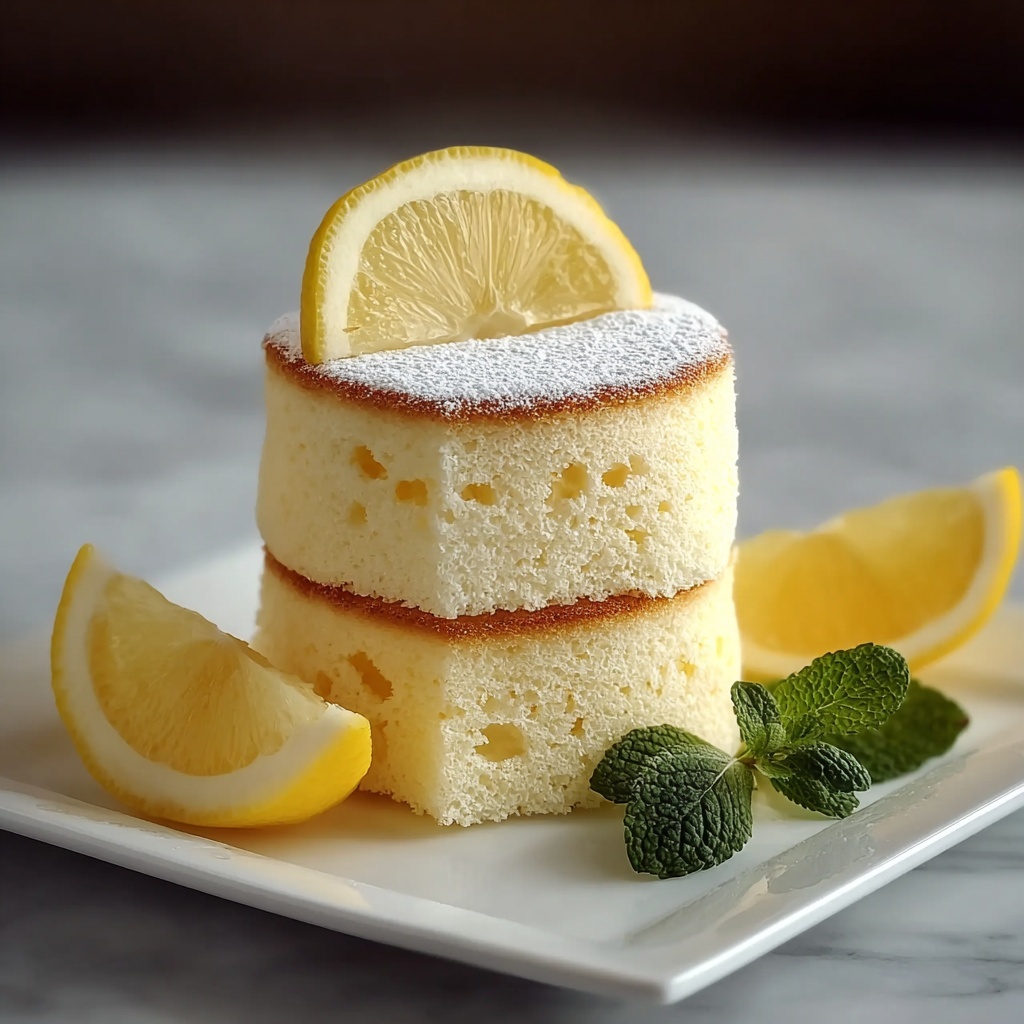Meltingly Delicious Lemon Soufflé Cakes Recipe - Recipe Image