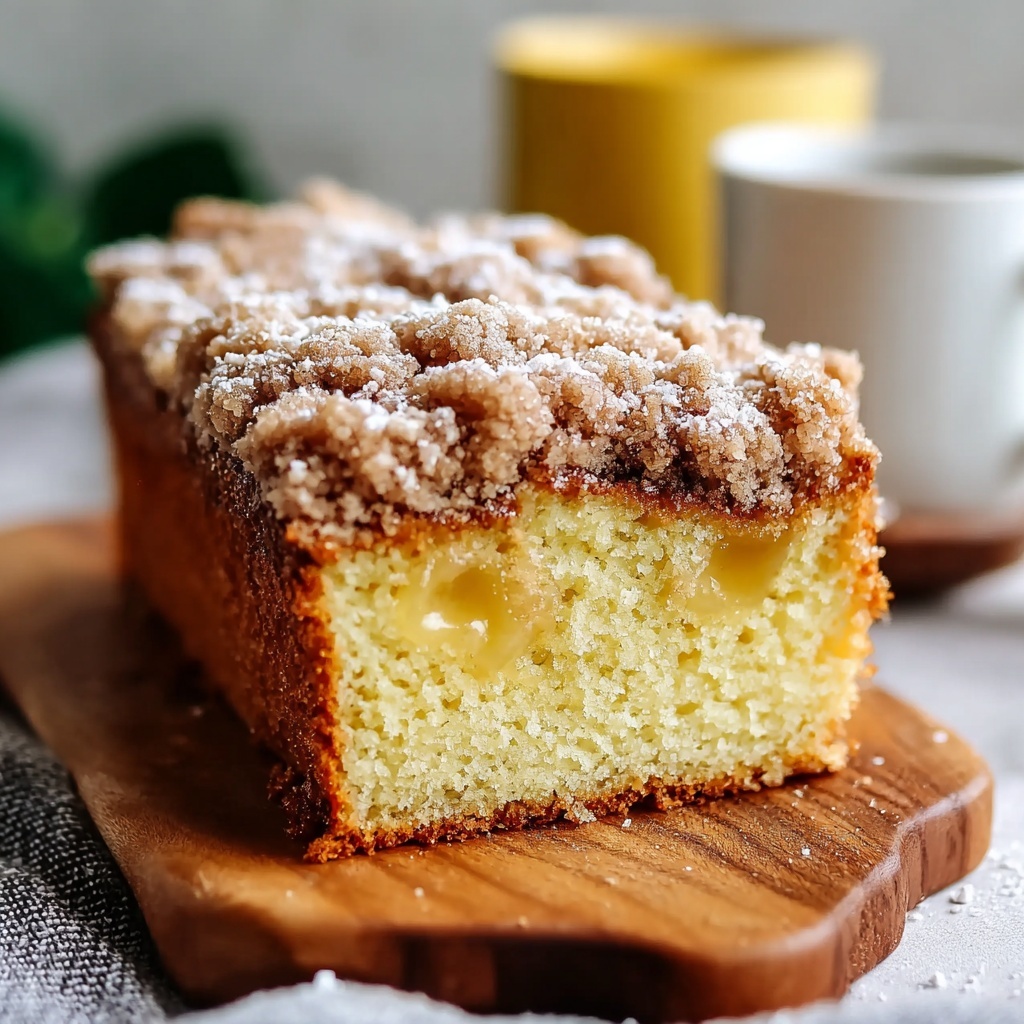 Vanilla Eggnog Bread with Crumb Topping Recipe - Recipe Image