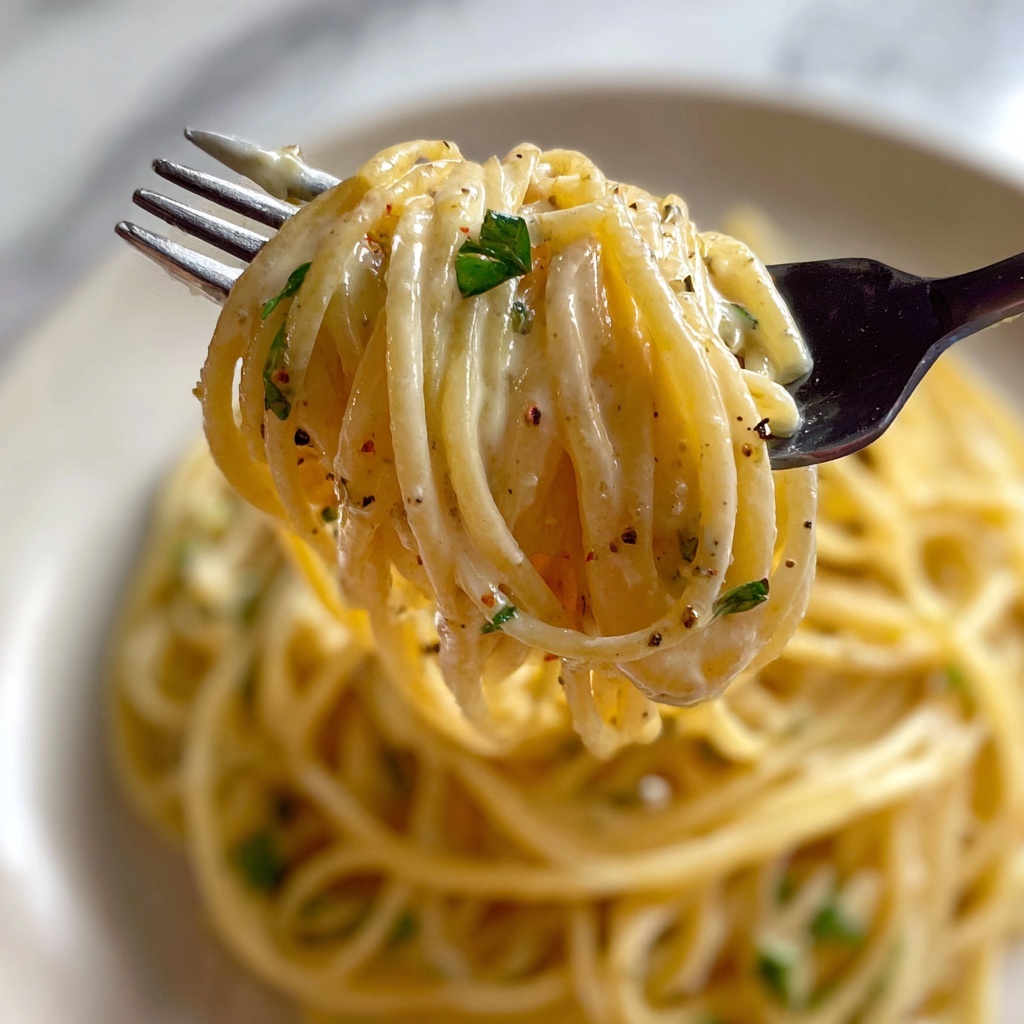 One Pot Chicken Fettuccine Alfredo Recipe - Recipe Image