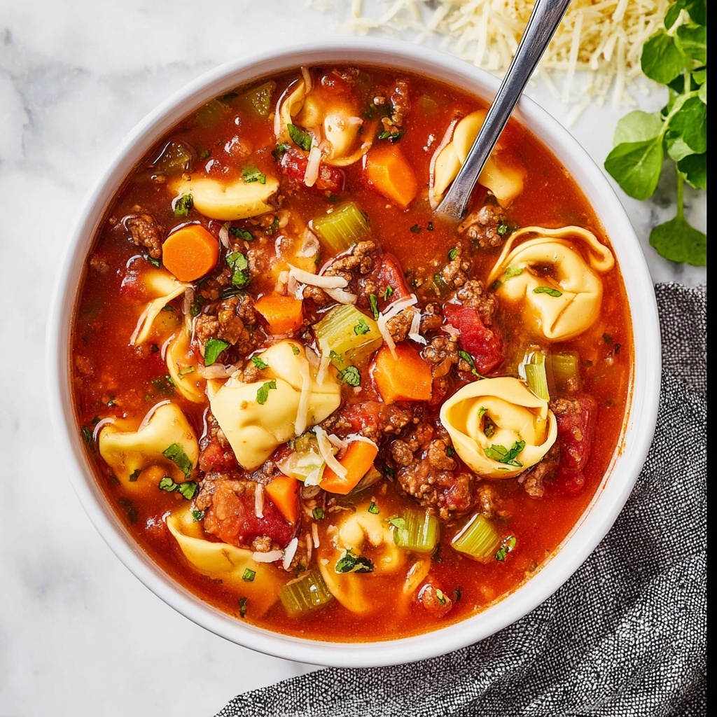 Sausage Tortellini Soup Recipe - Recipe Image