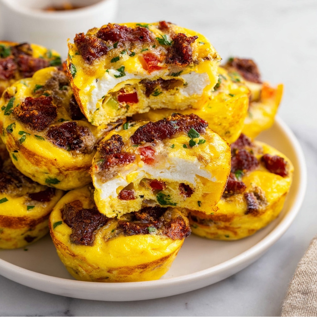 Cheddar Bacon Baked Egg Cups Recipe - Recipe Image