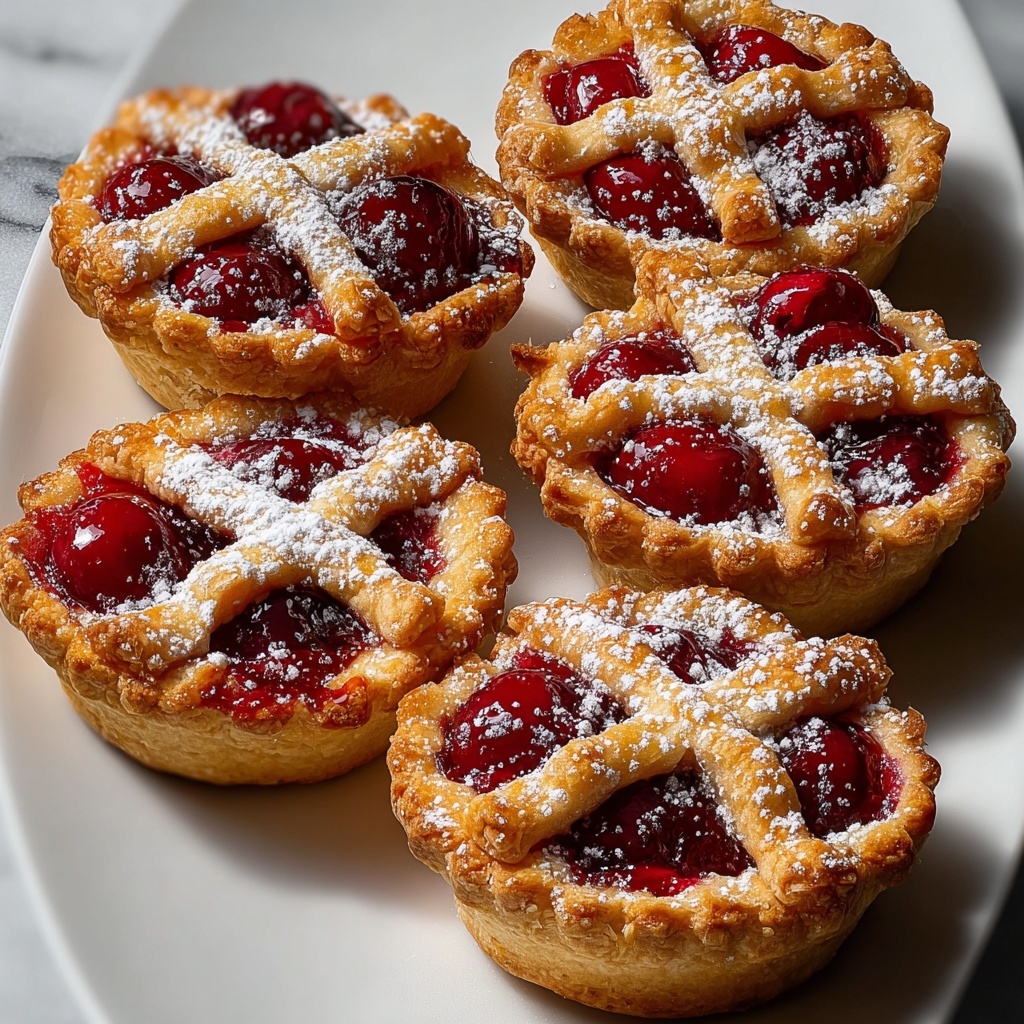 Cherry Pie Bites Recipe - Recipe Image