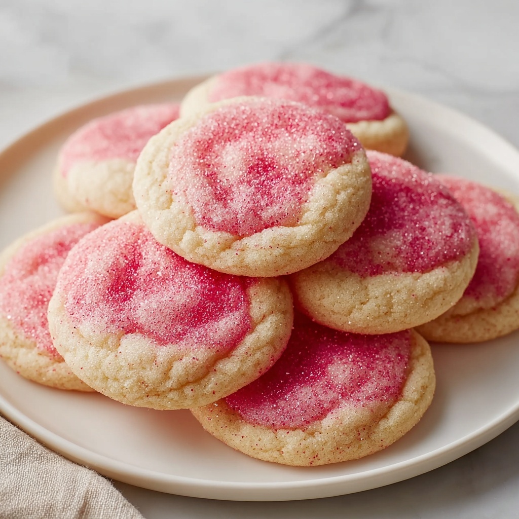 Crumbl Pink Sugar Cookies Recipe - Recipe Image