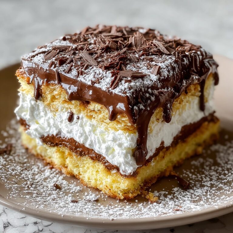 Decadent Creamy Cookie Lasagna with Layered Rich Chocolate and Whipped Vanilla Cream Recipe