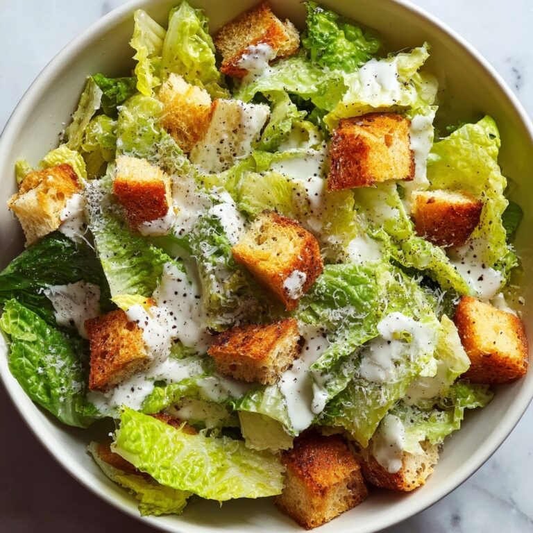 Creamy Greek Yogurt Caesar Dressing Recipe