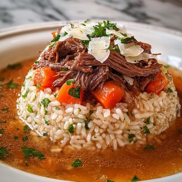 Italian Pot Roast Parmesan Risotto Recipe