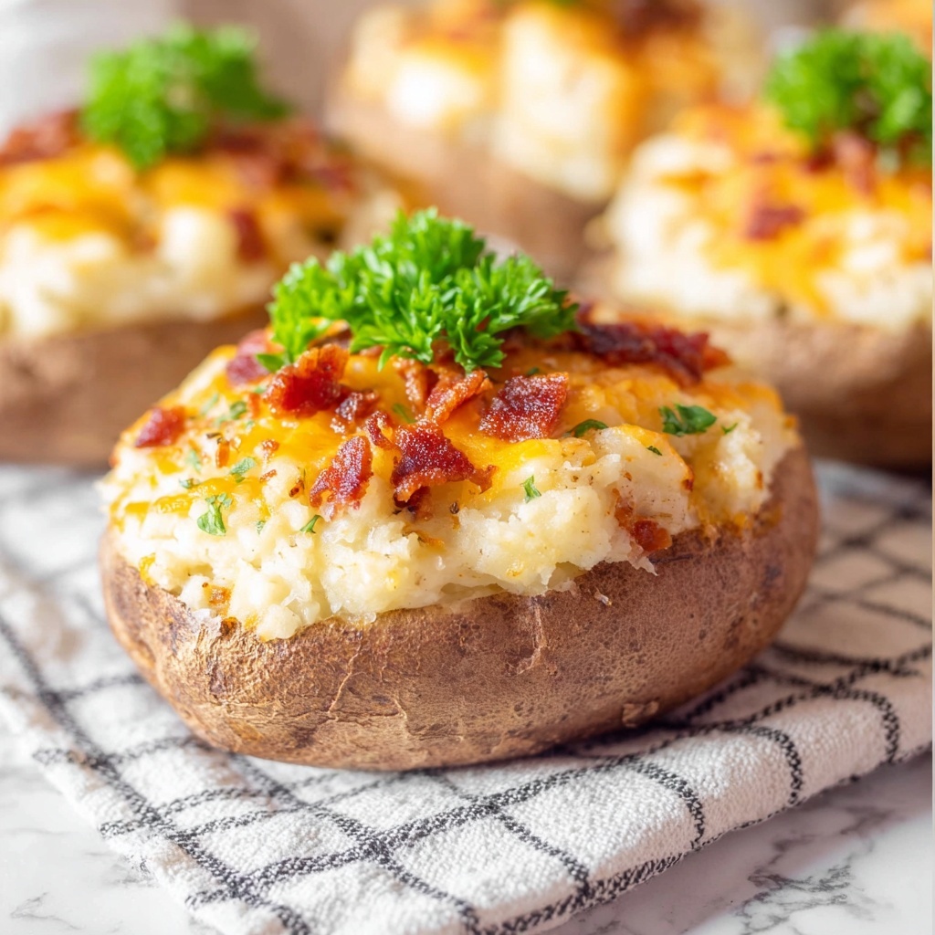 Twice Baked Potatoes Recipe - Recipe Image