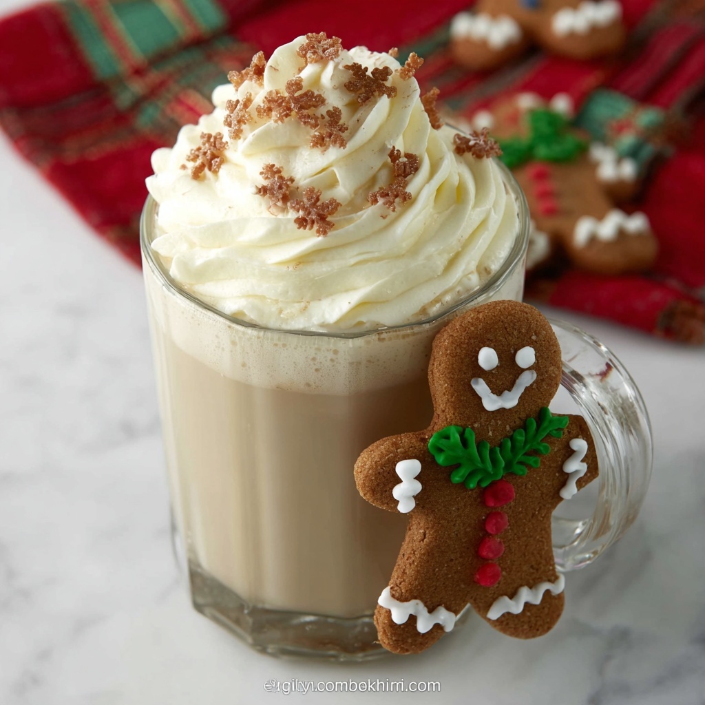 Slow Cooker Gingerbread Latte Recipe - Recipe Image