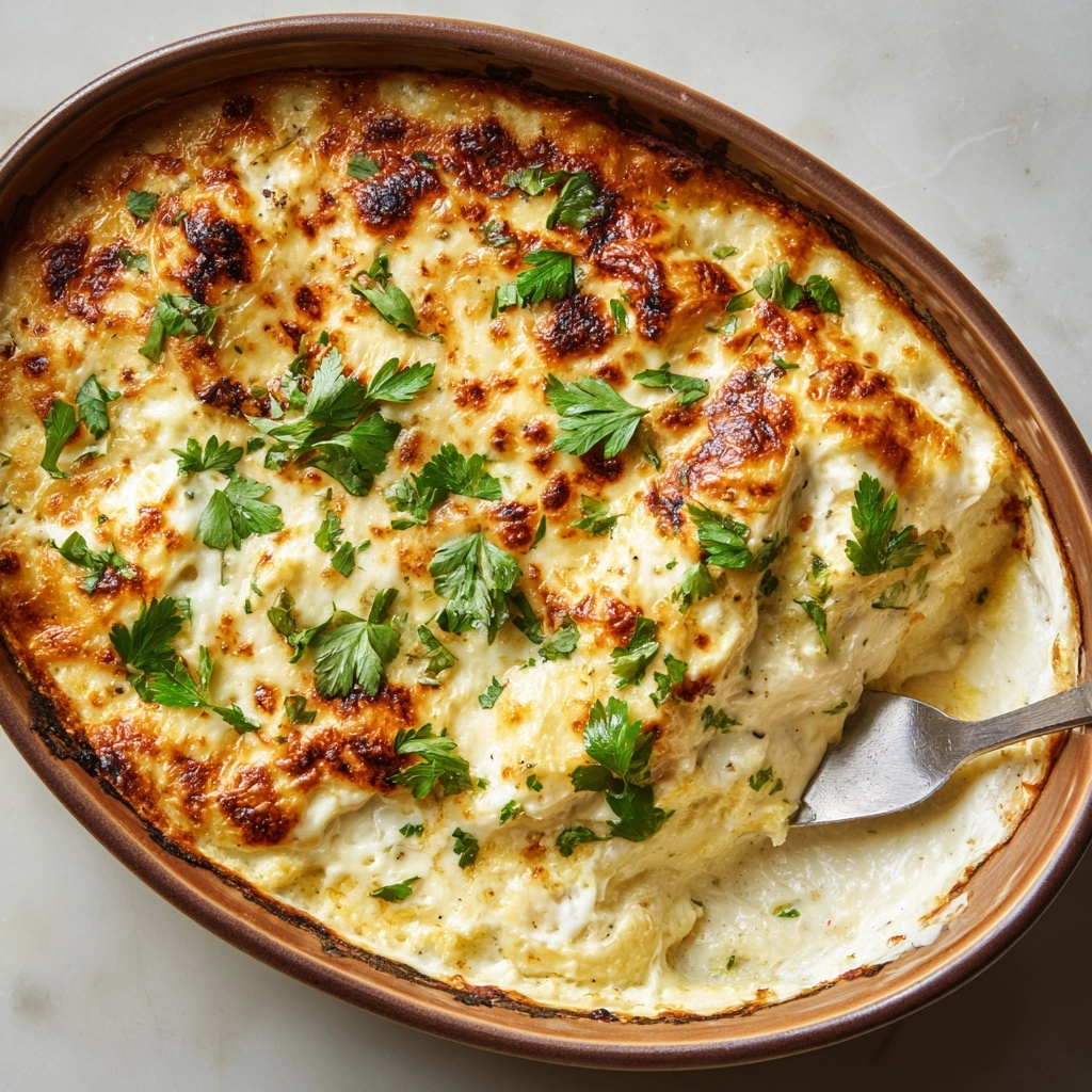 Roasted Cauliflower, Tomato, and Goat Cheese Casserole Recipe - Recipe Image