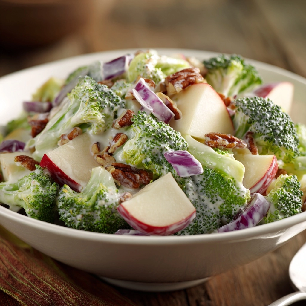 Crisp and Refreshing Honeycrisp Apple Broccoli Salad You’ll Crave Recipe - Recipe Image