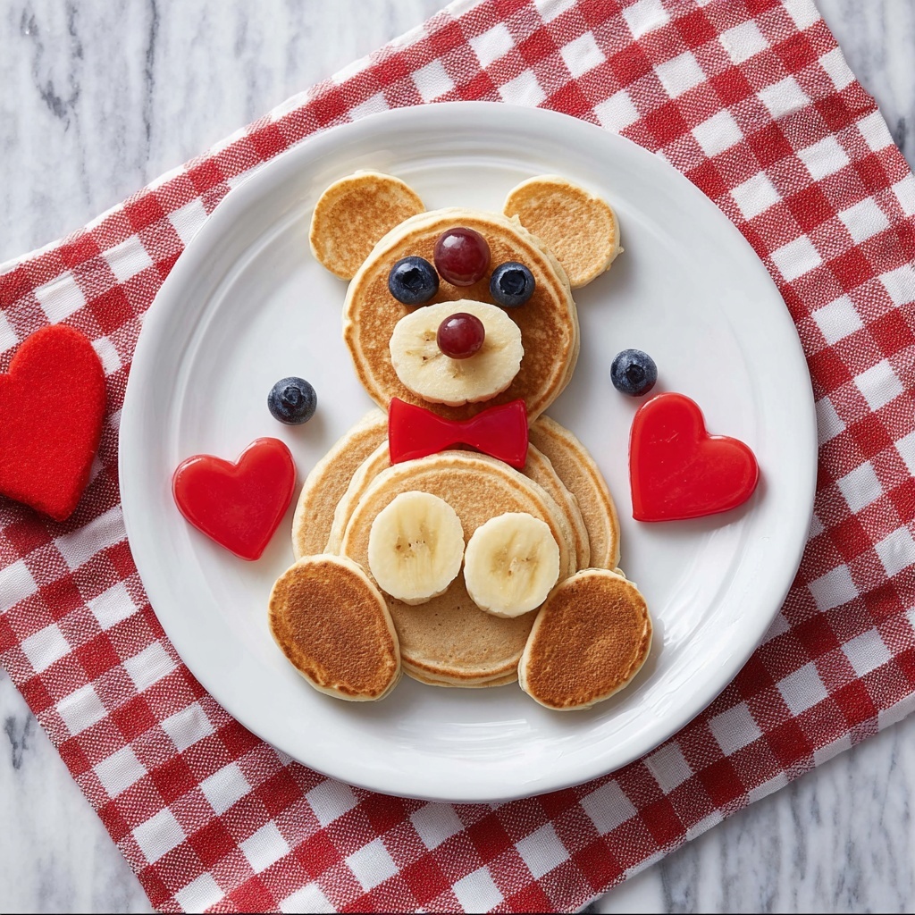 Teddy Bear Pancakes Recipe - Recipe Image
