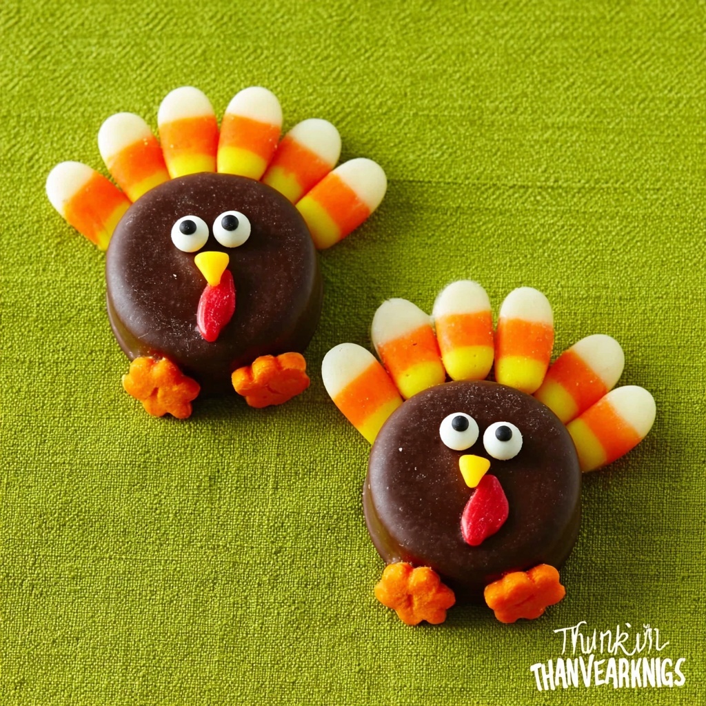 Turkey Donut Treats Recipe - Recipe Image