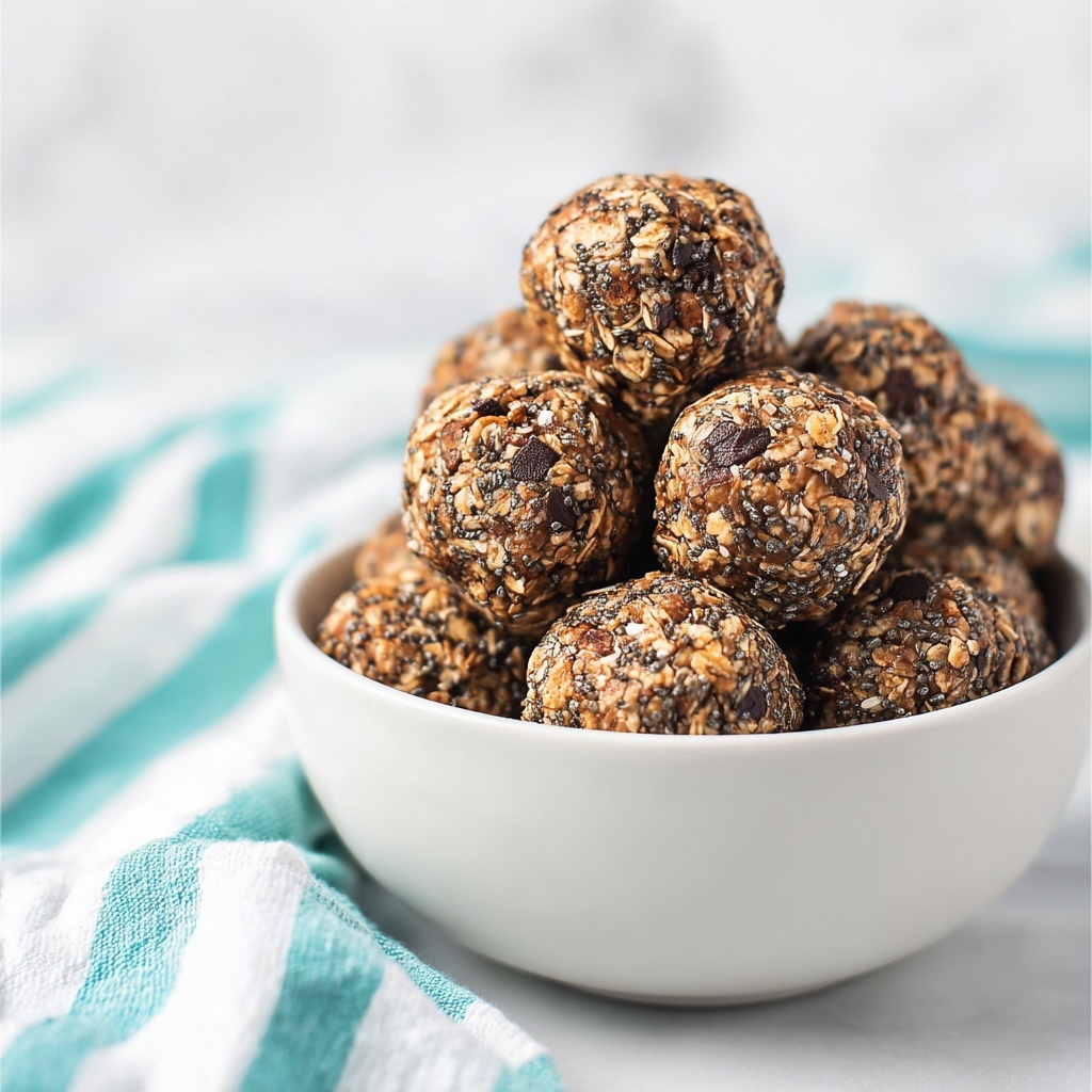 Chocolate Protein Balls Recipe - Recipe Image