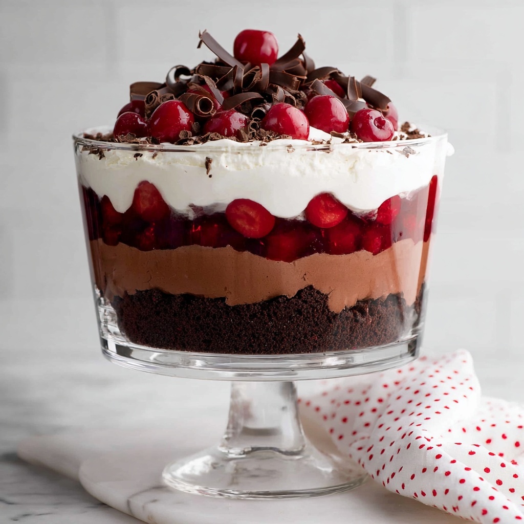Black Forest Trifle Recipe - Recipe Image