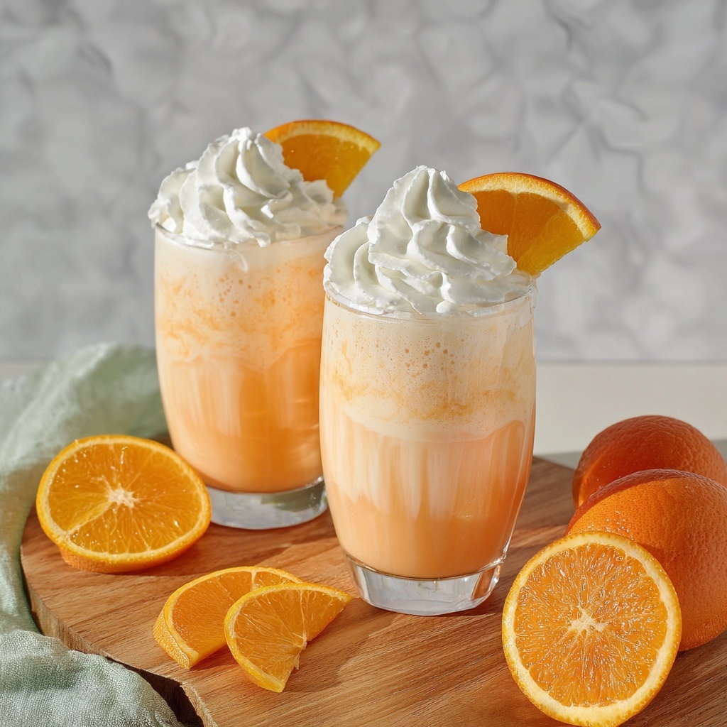 Creamy Orange Julius Recipe - Recipe Image