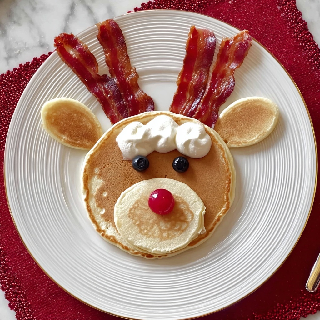 Reindeer Pancakes Recipe - Recipe Image