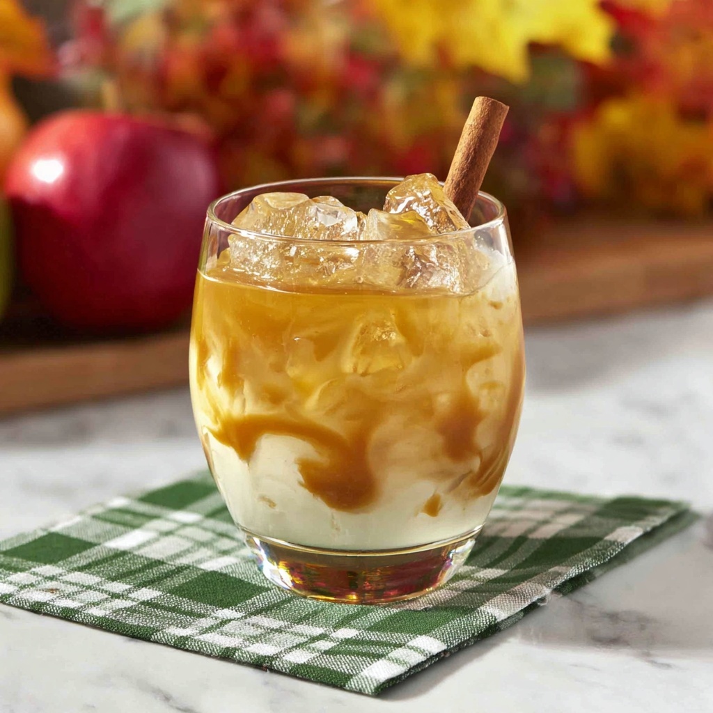 Caramel Apple Butterscotch Cocktail Recipe - Recipe Image