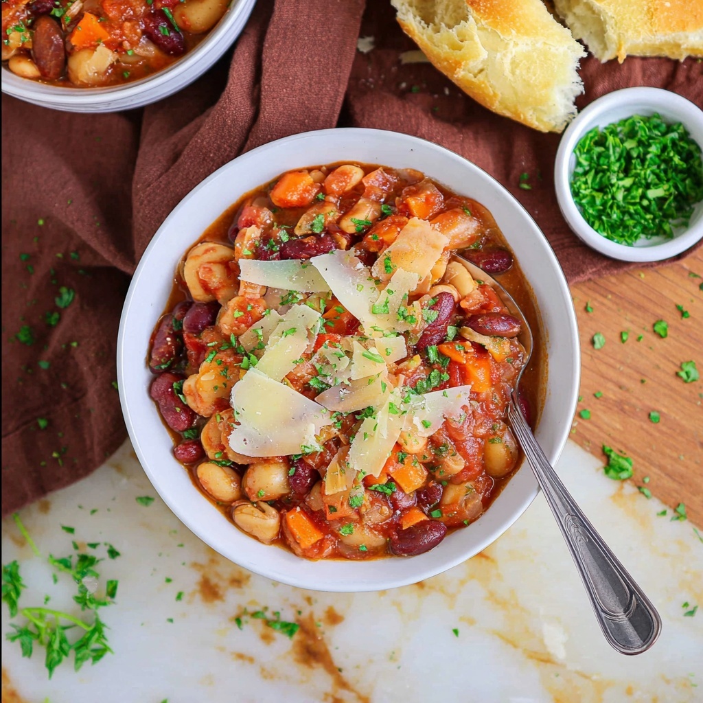 15 Bean Soup with Andouille Sausage and Fire-Roasted Tomatoes Recipe - Recipe Image