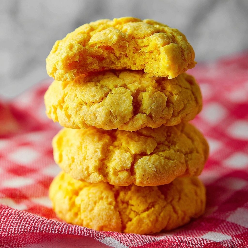 Lemon Cake Mix Cookies Recipe - Recipe Image