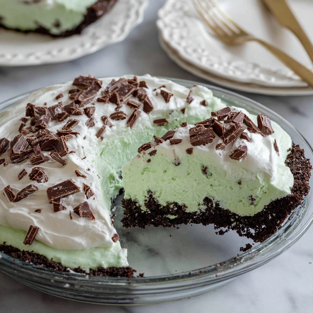 Grasshopper Pie Recipe - Recipe Image