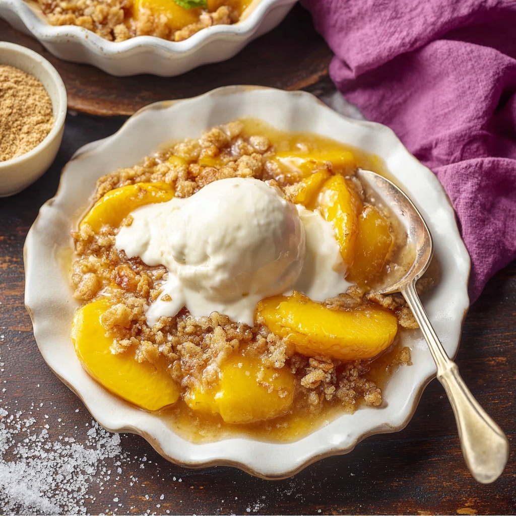 Peach Crisp Recipe - Recipe Image