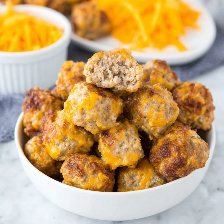 Cheddar Bay Sausage Balls Recipe