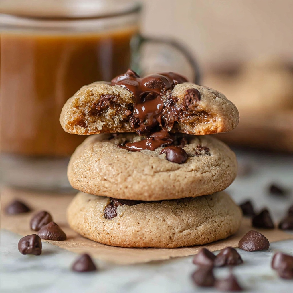 Coffee Cookies with Chocolate Chips Recipe - Recipe Image