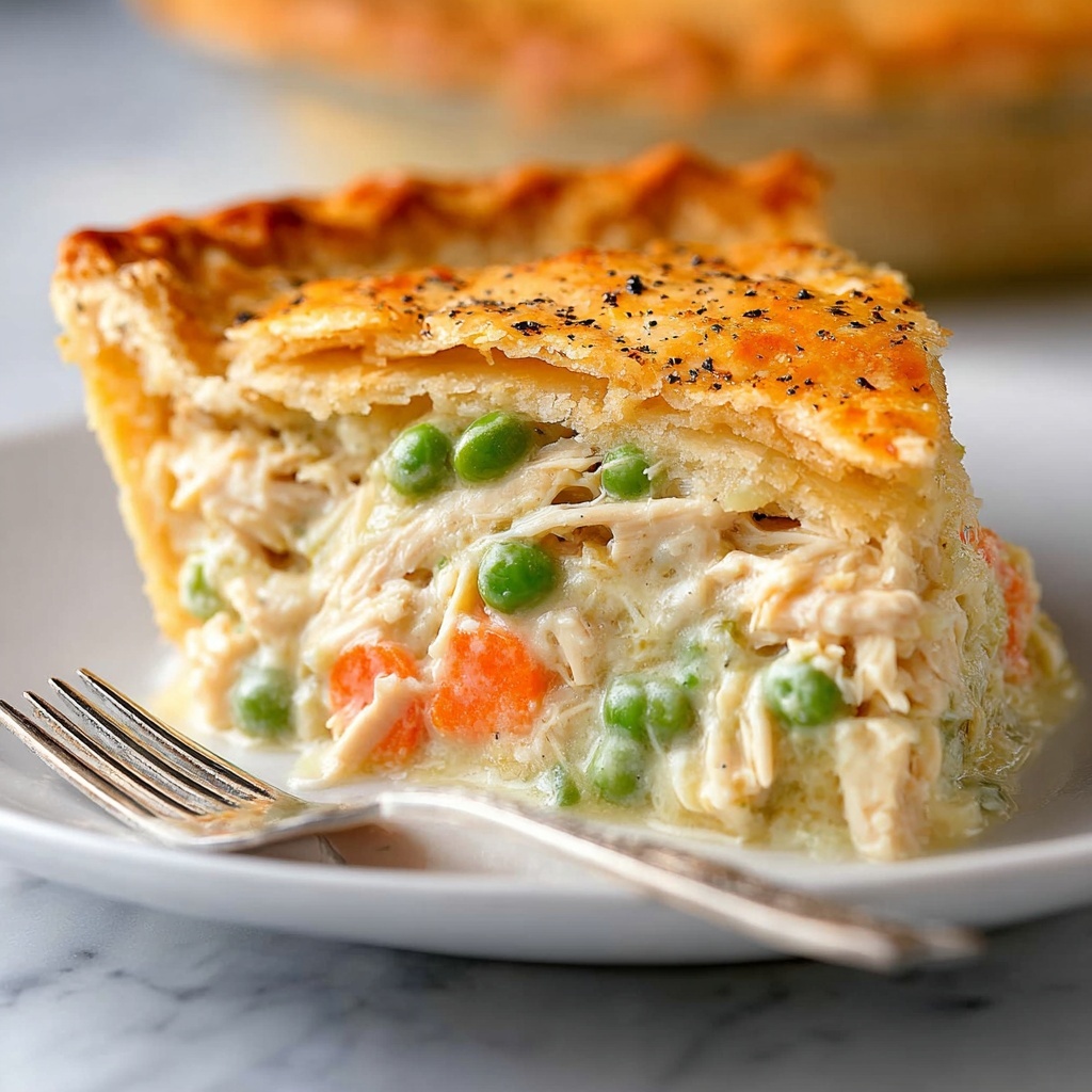 Blender Chicken Pie Recipe - Recipe Image