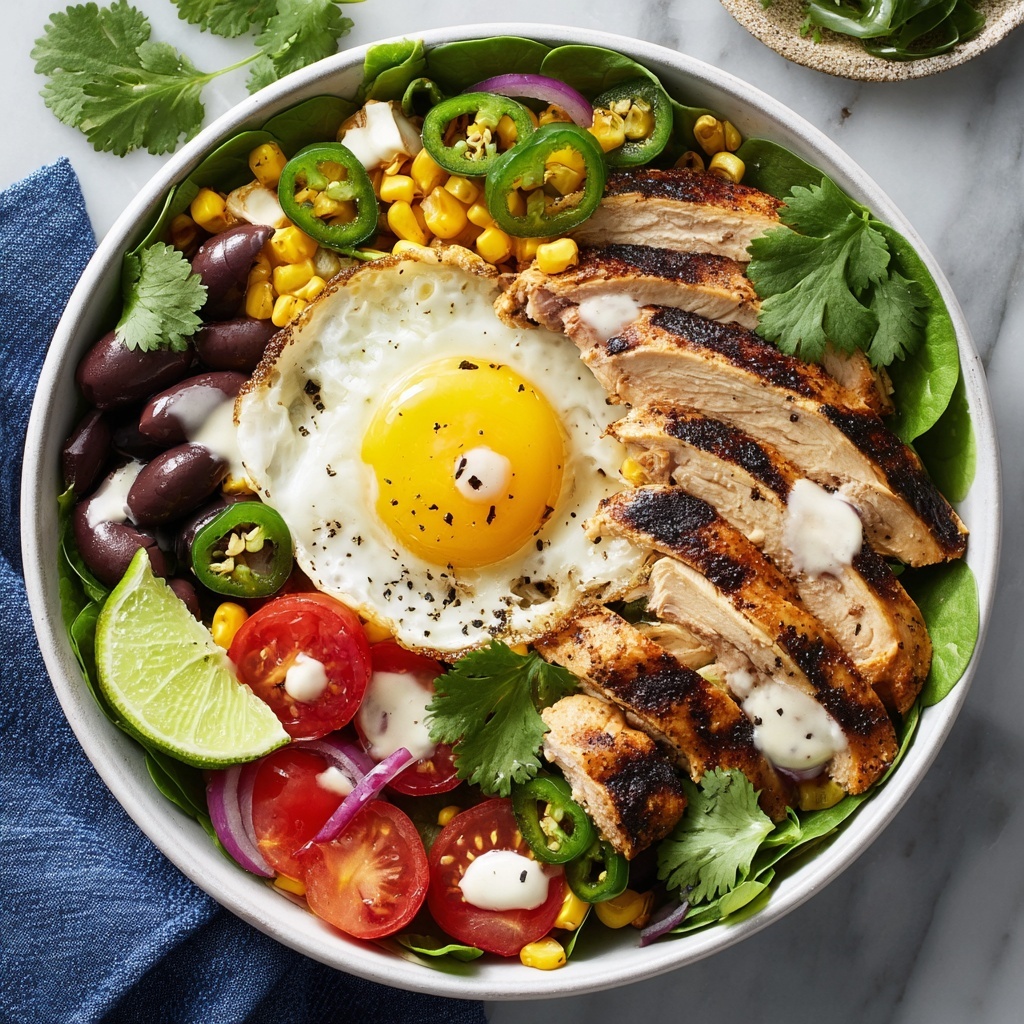 Tasty Chicken Fajita Salad Recipe - Recipe Image