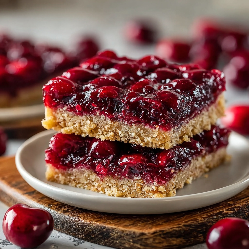 Irresistibly Easy Cherry Pie Bars Recipe - Recipe Image