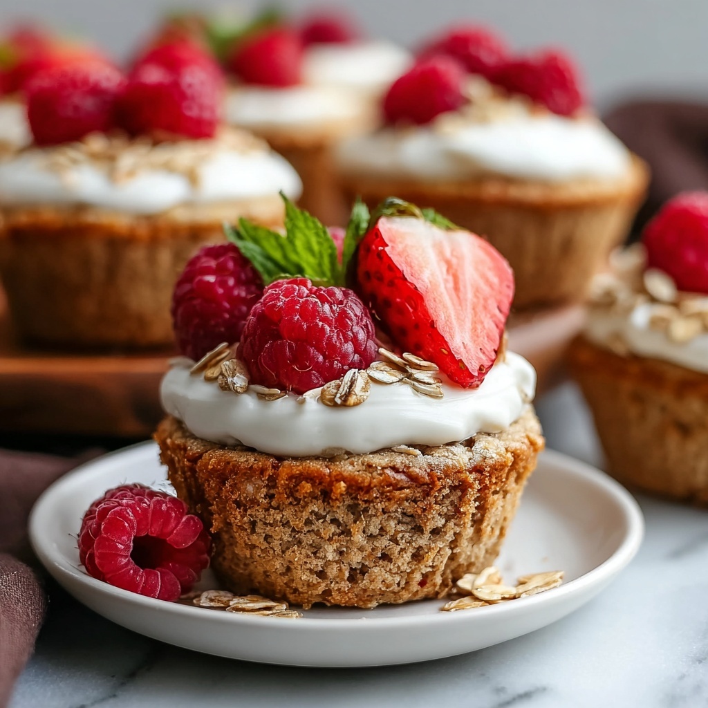 Healthy Strawberry Banana Yogurt Muffins for Kids Recipe - Recipe Image