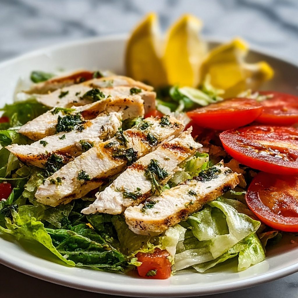 Zesty Lemon Basil Chicken Salad Recipe - Recipe Image