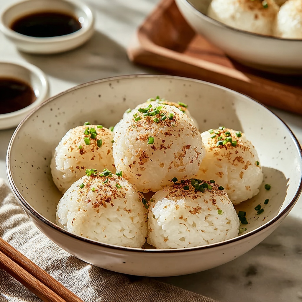 Irresistibly Easy Korean Rice Balls to Elevate Your Lunch Game Recipe - Recipe Image