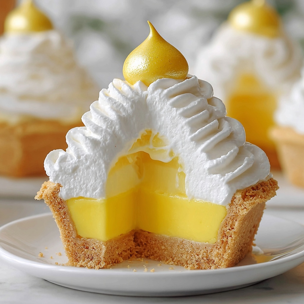 Delightfully Light Lemon Cream Filled Choux Pastries Recipe - Recipe Image