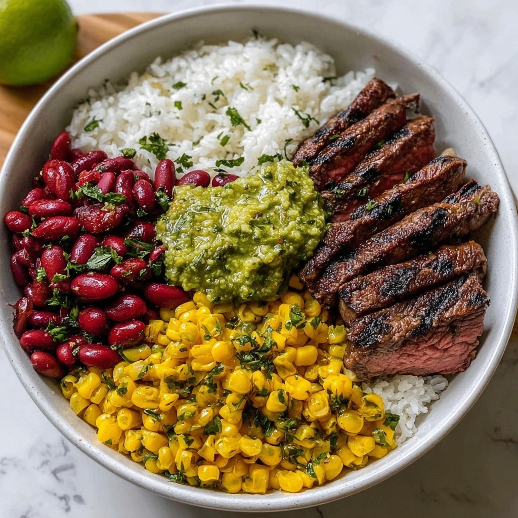 Zesty Cilantro Lime Steak Bowls for Effortless Weeknight Wins Recipe - Recipe Image