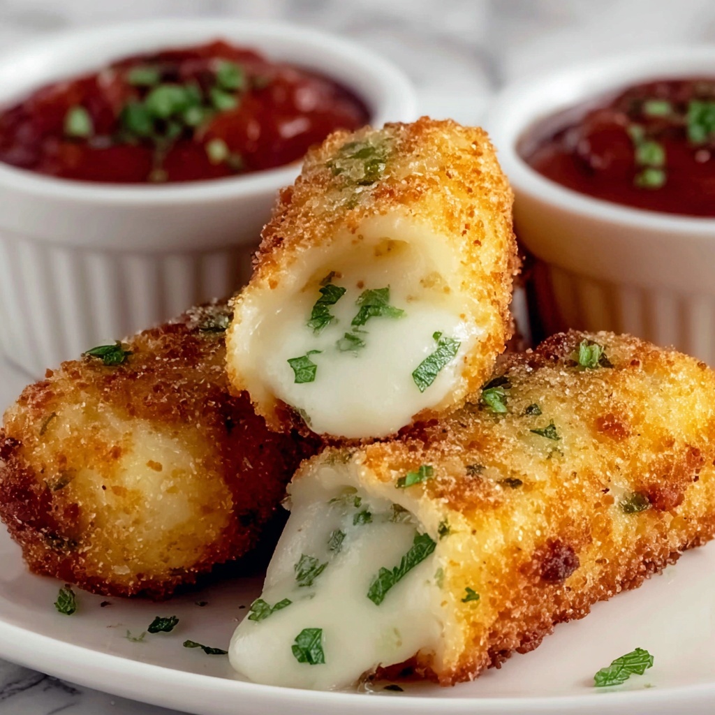 Irresistible Mozzarella Cheese Sticks: Easy Homemade Bliss Recipe - Recipe Image