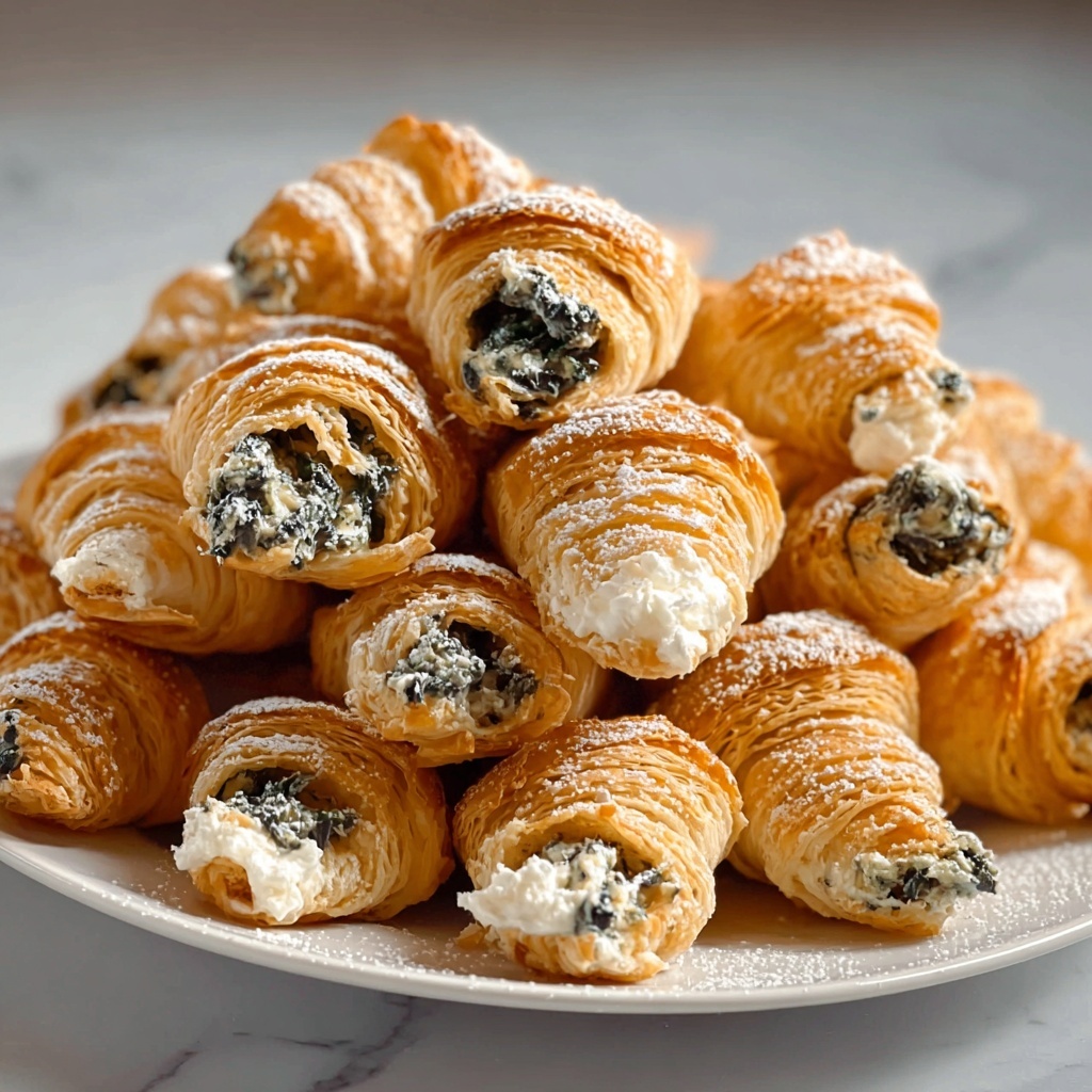 Irresistibly Cheesy Parmesan and Spinach Cheese Twists Recipe - Recipe Image