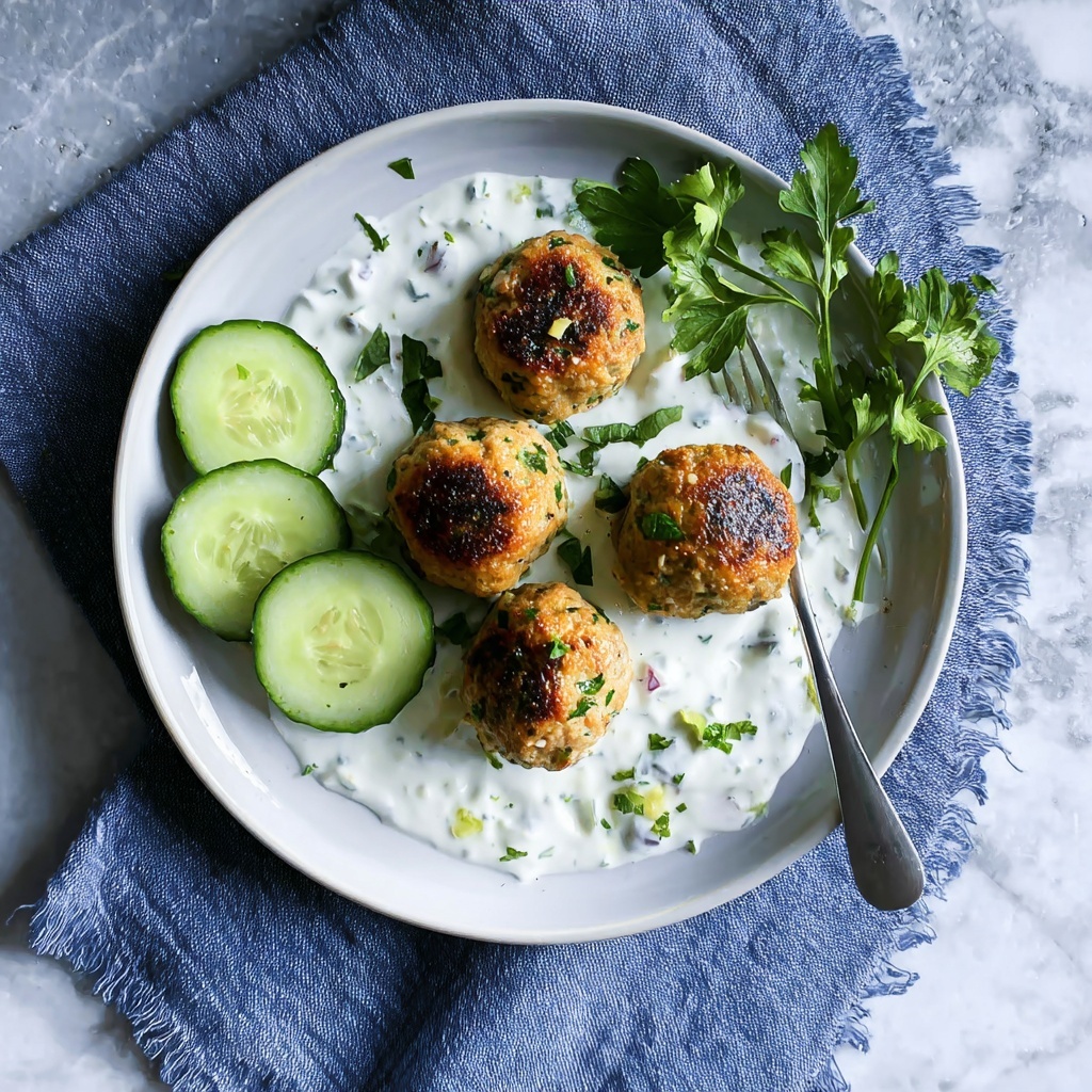 Greek Turkey Meatballs Recipe - Recipe Image