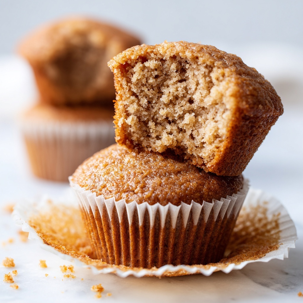 Big & Soft Gingerbread Muffins Recipe - Recipe Image
