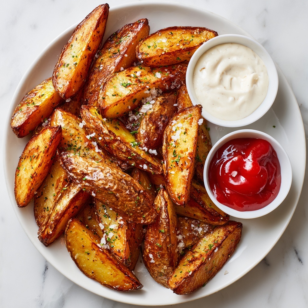 Air Fryer Potato Wedges Recipe - Recipe Image