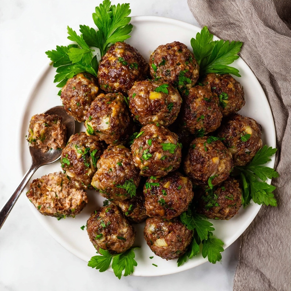 Homemade Meatballs Recipe - Recipe Image