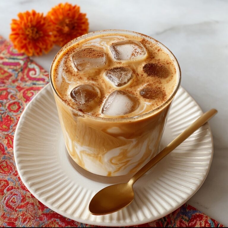 Iced Pumpkin Cream Chai Tea Latte Recipe