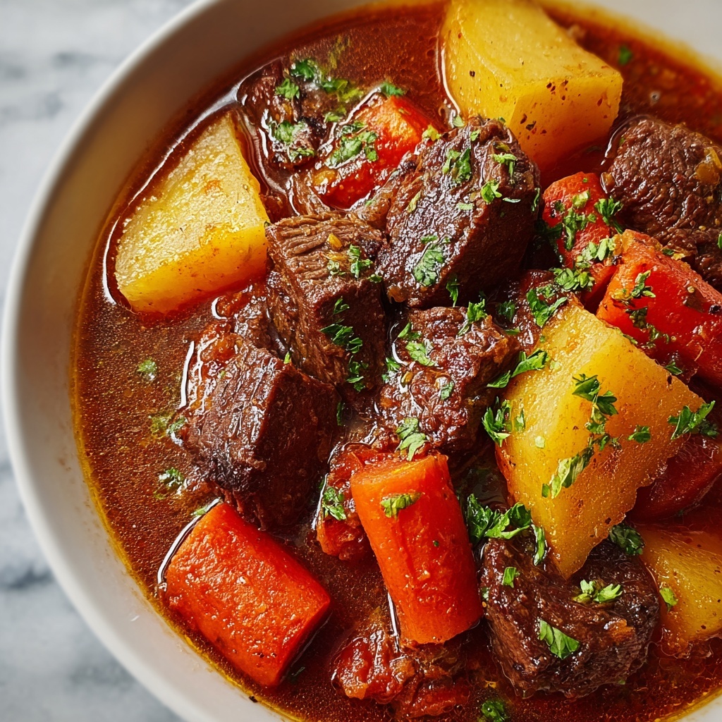 Hearty Crock Pot Beef Stew Recipe - Recipe Image