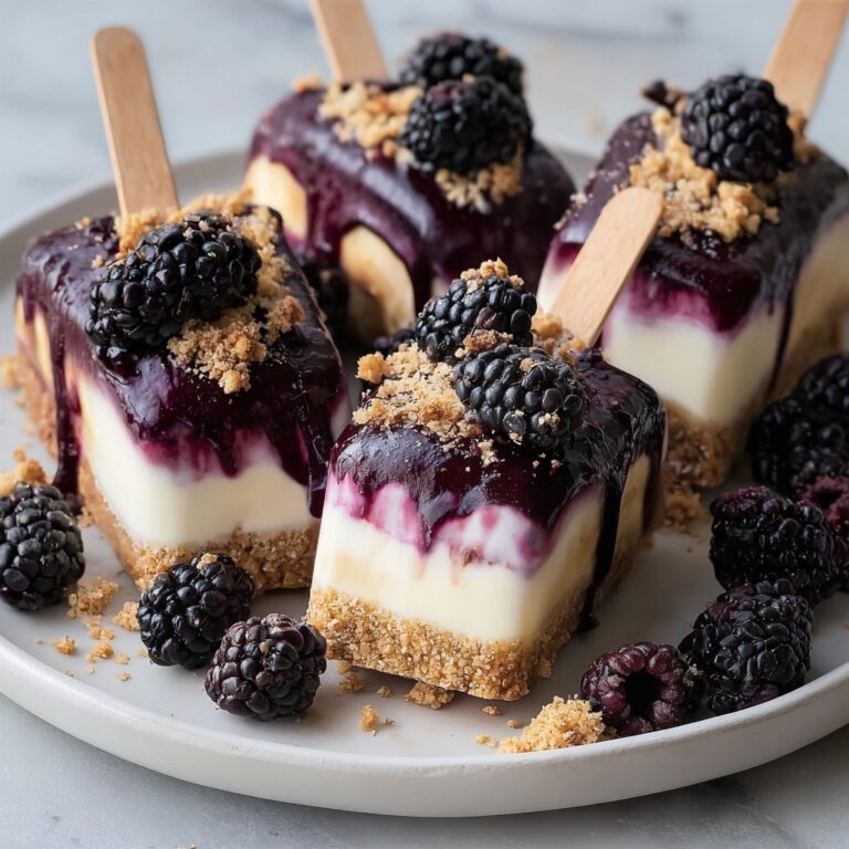 Forbidden Forest Blackberry Cheesecake Pops Recipe