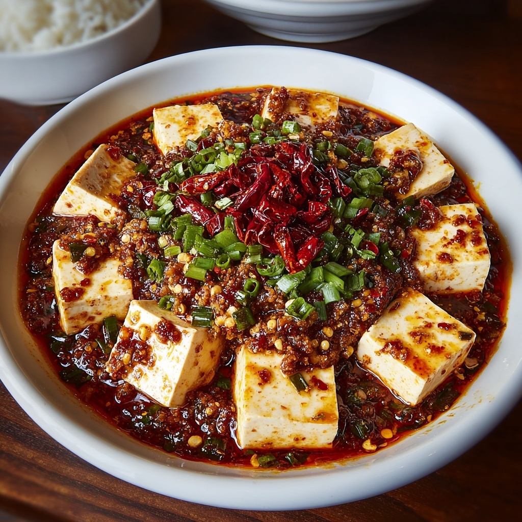 Three Chili Mapo Tofu Recipe - Recipe Image