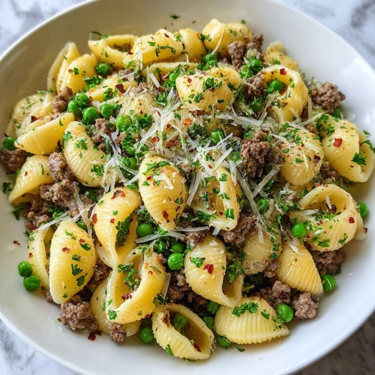 Creamy Beef and Shells Recipe