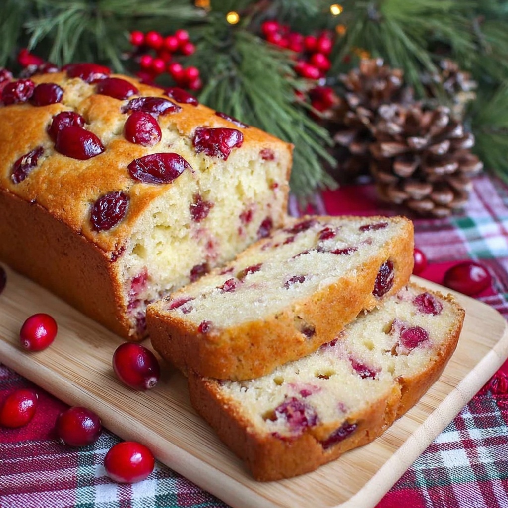 Cranberry Orange Bread Recipe - Recipe Image