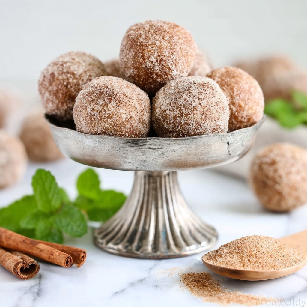 Apple Cider Donut Holes Recipe - Recipe Image