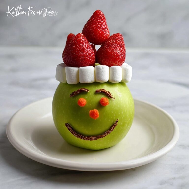 The Grinch Fruit Snack Recipe